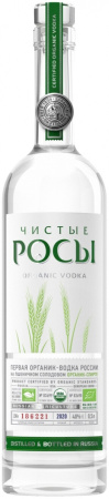 Водка ЧИСТЫЕ РОСЫ 0,5л 40%